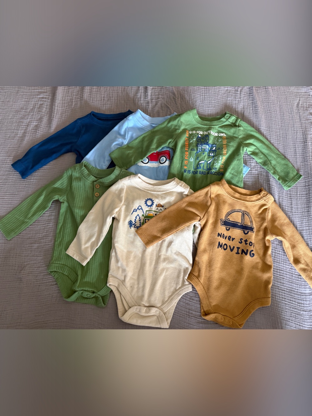 Mixed Baby Long-Sleeve Bodysuit Bundle